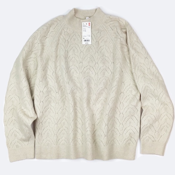 Uniqlo Women’s Light Soufflé Knit Sweater XL - Picture 2 of 9